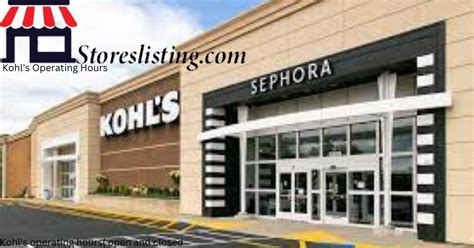 kohl's in the woodlands tx|kohl's operating hours saturday.